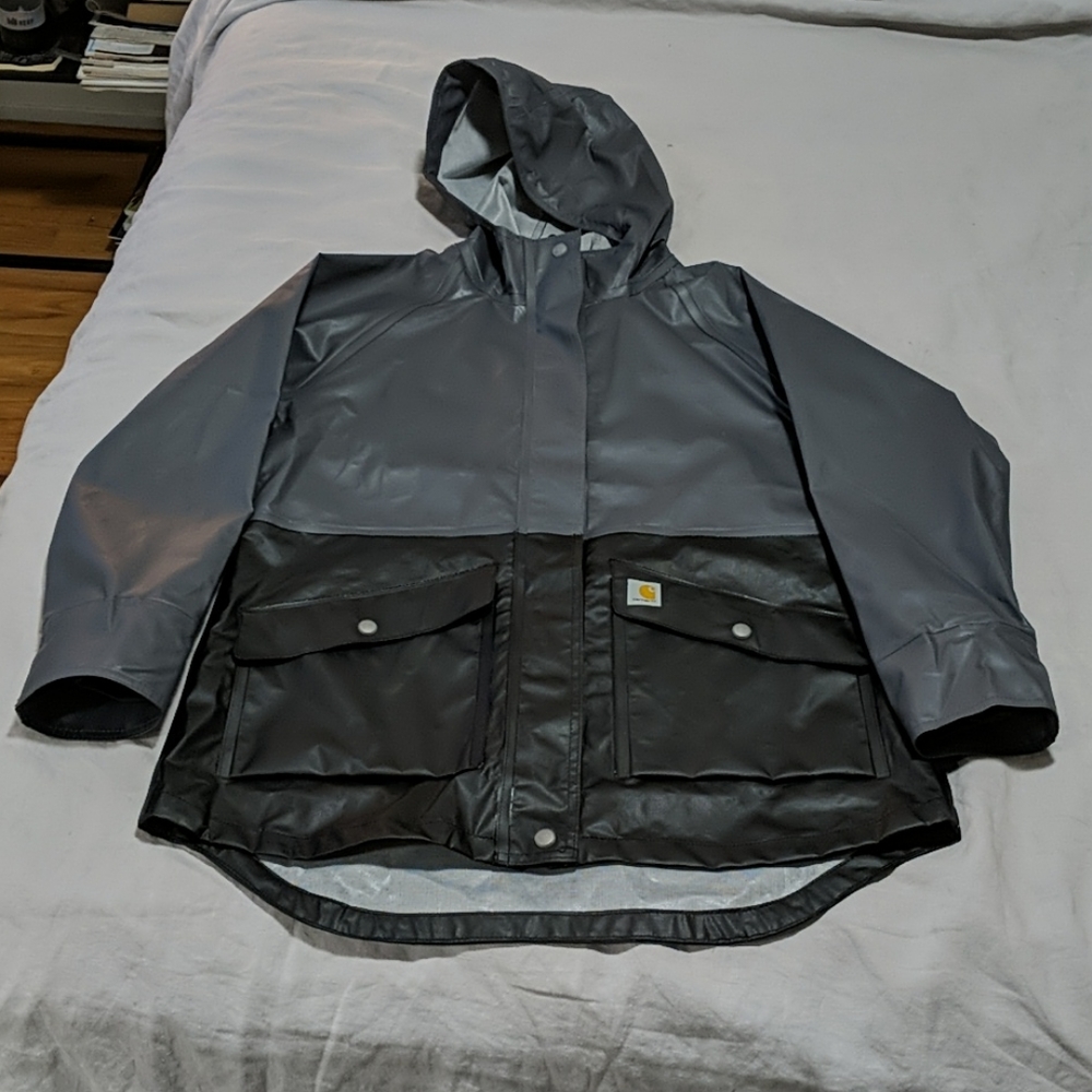 NWOT Carhartt polyethylene rain jacket